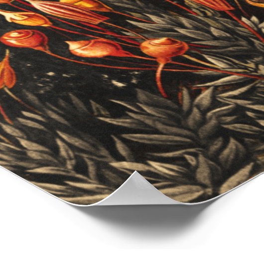  botanische illustratie poster (Hoek)