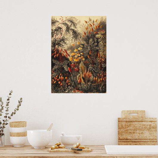 botanische illustratie poster (Keuken)