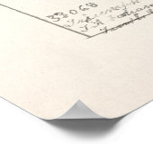  botanische illustratie poster (Hoek)