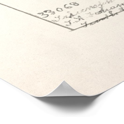  botanische illustratie poster (Hoek)