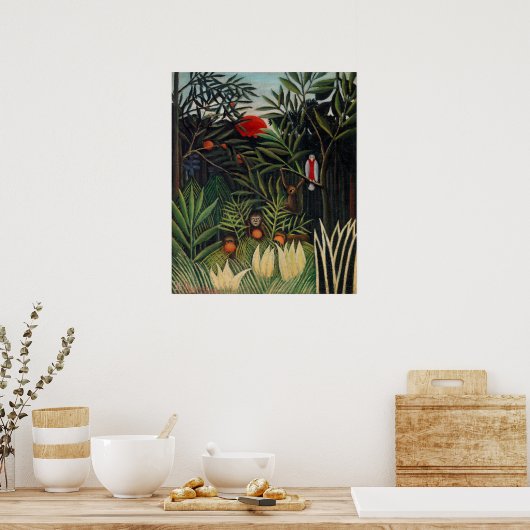  botanische illustratie poster (Keuken)