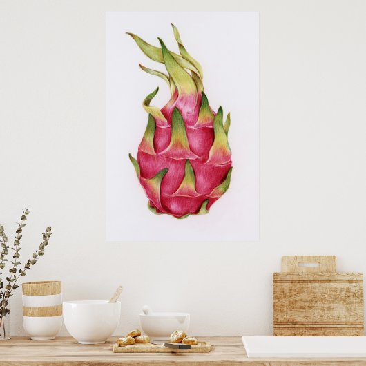 Botanische illustratie poster (Keuken)