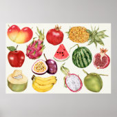 Botanische illustratie poster (Voorkant)