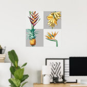  botanische illustratie poster (Thuiskantoor)