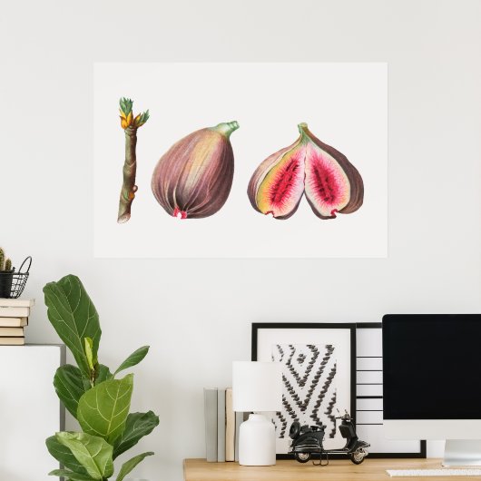 Botanische illustratie poster (Thuiskantoor)