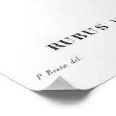  botanische illustratie poster (Hoek)