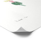  botanische illustratie poster (Hoek)