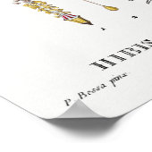  botanische illustratie poster (Hoek)