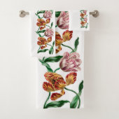 Botanische illustratie  Tulp Bad Handdoek (Insitu)