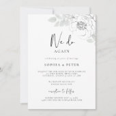 Botanische illustratie Uitnodiging tot hernieuwing (Voorkant)