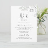 Botanische illustratie Uitnodiging tot hernieuwing (Staand voorkant)