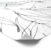 Botanische illustratie van de illustratie van de z poster (Hoek)