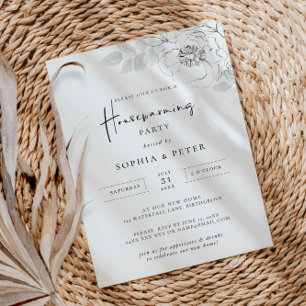 Botanische illustratie van het Warming House Kaart