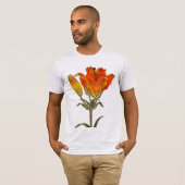 BOTANISCHE ILLUSTRATIE VAN LELIES T-SHIRT (Voorkant volledig)