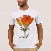 BOTANISCHE ILLUSTRATIE VAN LELIES T-SHIRT (Voorkant)