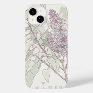 Botanische illustratie van Lila - Case-Mate iPhone 14 Hoesje