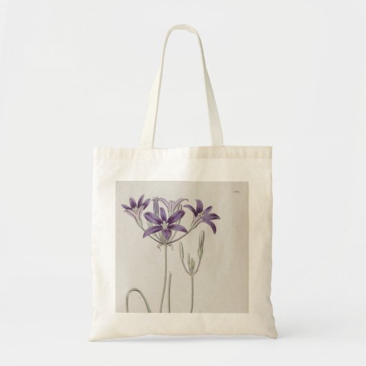 Botanische illustratie van Swallowtail Flowers Tote Bag (Voorkant)