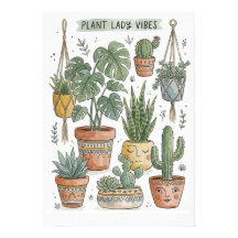 Botanische illustratie wanddecoratie, Cadeau voor 