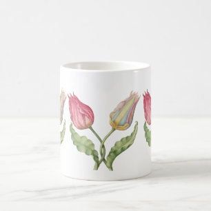 botanische illustratiebloem Tulip Koffiemok