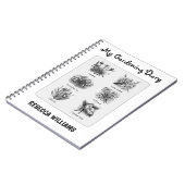 Botanische illustraties aangepast notitieboek (Linkerzijde)