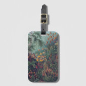 botanische illustraties bagagelabel (Voorkant (verticaal))