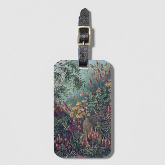  botanische illustraties bagagelabel (Voorkant (verticaal))