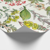 Botanische illustraties cadeaupapier (Hoek)