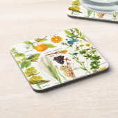 Botanische illustraties - Grote Planten Onderzetter (Linkerzijde)