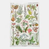 Botanische illustraties - Grote Planten Theedoek (Verticaal)