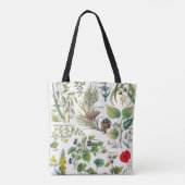 Botanische illustraties - Grote Planten Tote Bag (Achterkant)