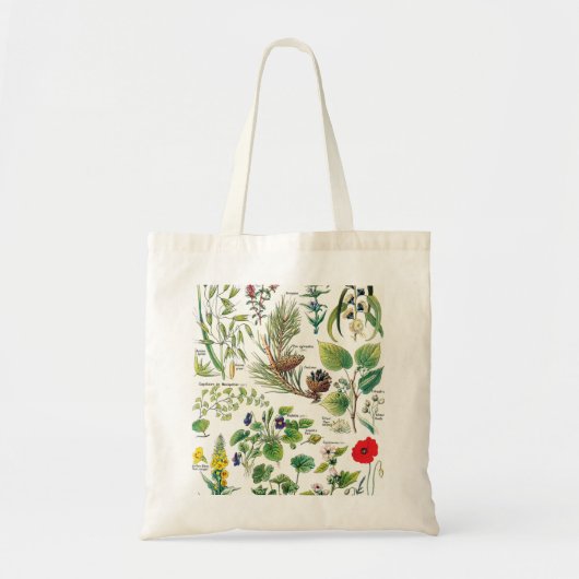 Botanische illustraties - Grote Planten Tote Bag (Voorkant)