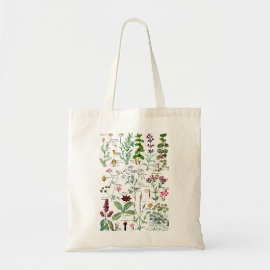 Botanische illustraties - Grote Planten Tote Bag (Voorkant)