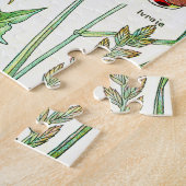 Botanische illustraties Jigzaag Puzzle Legpuzzel (Zijkant)