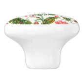 Botanische illustraties keramische knop (Zijkant)