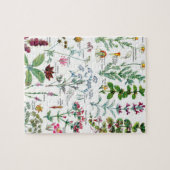 Botanische illustraties legpuzzel (Horizontaal)