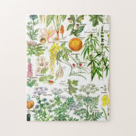 Botanische illustraties legpuzzel