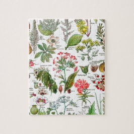 Botanische illustraties legpuzzel