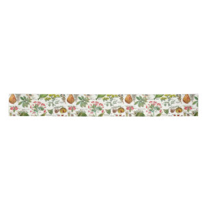 Botanische illustraties Satin Ribbon Satijnen Lint