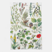 botanische illustraties theedoek (Verticaal)
