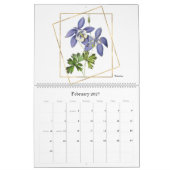 Botanische illustraties van Pierre-Joseph Redouté Kalender (Feb 2027)