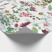 Botanische illustraties Verpakkingspapier Cadeaupapier (Hoek)