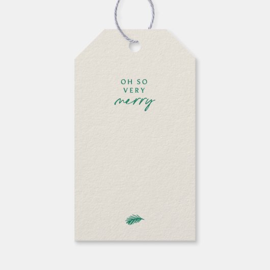 Botanische impressies cadeaulabel (Achterkant)