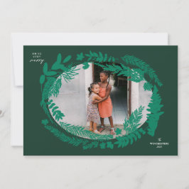 Botanische impressies Horizontaal Lijst Kerst Feestdagenkaart