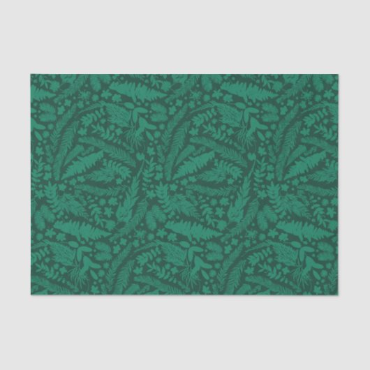 Botanische impressies tissuepapier (Voorkant)