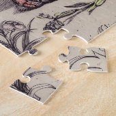 Botanische Insect Flower Illustration van krab Legpuzzel (Zijkant)