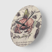 Botanische Insect Flower Illustration van krab Ronde Klok (Hoek)