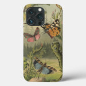 botanische insecten Hoesje-Mate iPhone Case (Achterkant)