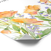 Botanische Inspirerend quotes voor vrouwen Poster (Hoek)