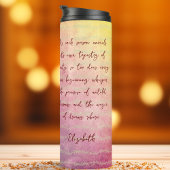  Botanische Iris Flower Violet Tones Thermosbeker