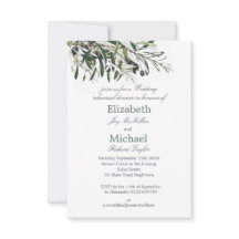 Botanische Italiaanse Green Wedding Rehearsal Dinn